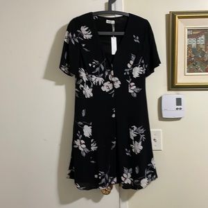 Gentle Fawn Floral Button Down Dress